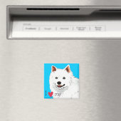 Ich Liebe meine Eskie Magnet (In Situ (Geschirrspüler))
