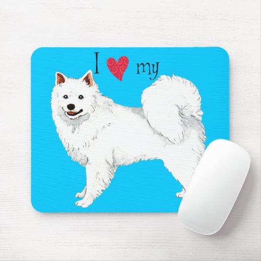 Ich Liebe meine Eskie Mousepad (Mit Mouse)