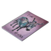 Ich Liebe meine Esther lila Notizblock (Linke Seite)