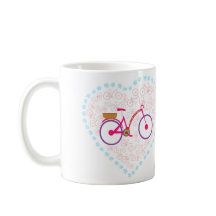 Ich liebe meine Fahrrad-Tasse