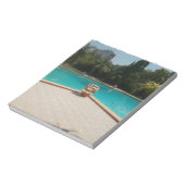 Ich Liebe meine Familienpoolkunst Notizblock (Rotiert)