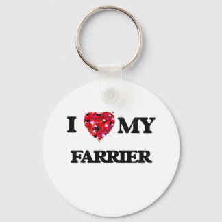 Ich Liebe meine Farrier Schlüsselanhänger