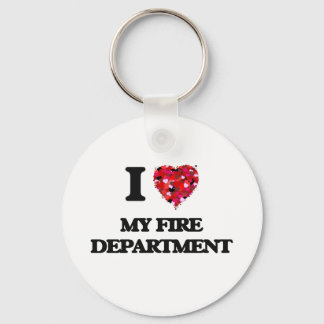 Ich Liebe meine Feuerwehr Schlüsselanhänger