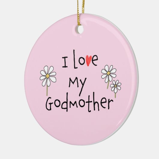 Ich Liebe meine Foto Keramik Ornament (Links)