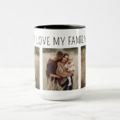 Ich Liebe meine FotoCollage Tasse (Zentrum)