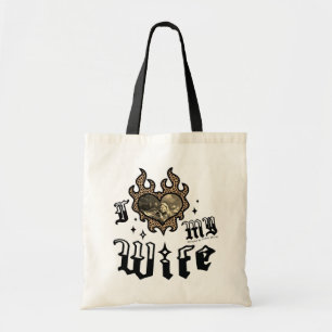 Ich liebe meine Frau - Cheetah - DingusDesign Tragetasche