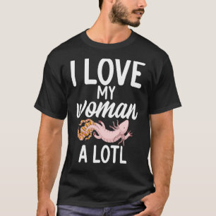 Ich Liebe meine Frau im Lotto Axolotl T-Shirt