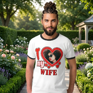 Ich liebe meine Frau Personalisiert T-Shirt