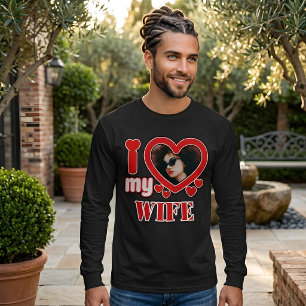 Ich liebe meine Frau Personalisiert T-Shirt