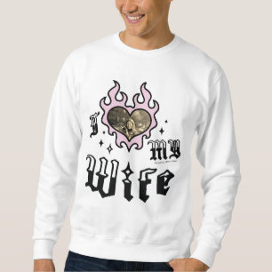 Ich liebe meine Frau - Pink - DingusDesign  Sweatshirt