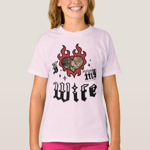 Ich liebe meine Frau - Rot - DingusDesign T-Shirt