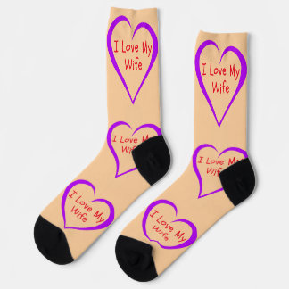 Ich liebe meine Frau Valentinstag Socken