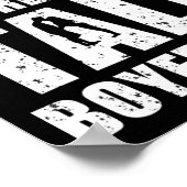 Ich Liebe meine Freak Tall Boyfriend Valentine Pro Poster (Ecke)