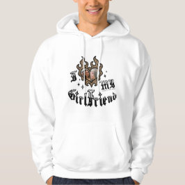 Ich liebe meine Freundin - Cheetah - DingusDesign Hoodie