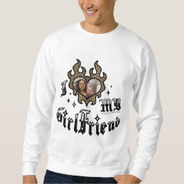 Ich liebe meine Freundin - Cheetah - DingusDesign Sweatshirt