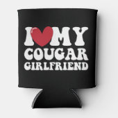 Ich Liebe meine Freundin Cougar Dosenkühler (Vorderseite)