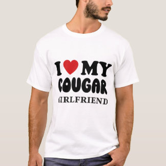 Ich Liebe meine Freundin Cougar T-Shirt