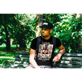 Ich Liebe meine Freundin Custom 9 Foto Collage T-Shirt