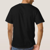 Ich Liebe meine Freundin Custom Black T-Shirt (Rückseite)