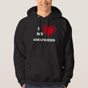 Ich Liebe meine Freundin Custom Hoodie