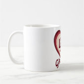 Ich liebe meine Freundin Custom Kaffeetasse (Links)