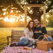 Ich Liebe meine Freundin Custom | Minimalistische  T-Shirt