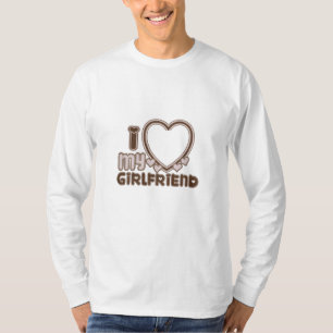 Ich Liebe meine Freundin Custom T-Shirt