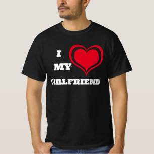 Ich Liebe meine Freundin Custom T-Shirt