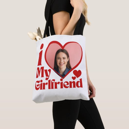 Ich liebe meine Freundin Custom Tasche (Von Nahem)