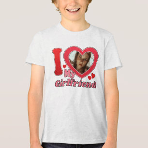 Ich Liebe meine Freundin, Freundin Tri-Blend Shirt