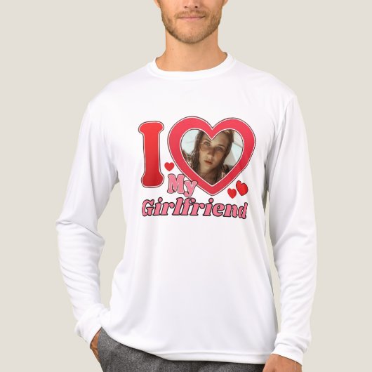 Ich Liebe meine Freundin Hat, Freundin Tri-Blend Shirt (Vorderseite)