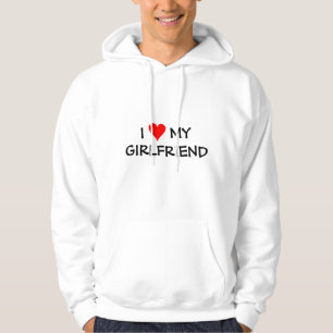 Ich liebe meine Freundin Hoodie