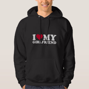 Ich liebe meine Freundin Hoodie