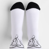 Ich liebe meine Freundin - I ♥ Us Socken (Oben)