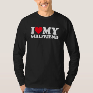 Ich liebe meine Freundin Ich Herz meine Freundin T-Shirt