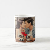 Ich Liebe meine Freundin Kaffeetasse (Mittel)