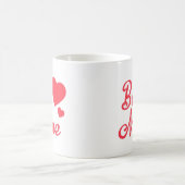 Ich Liebe meine Freundin" Klassisches Schwarz-Fit Kaffeetasse (Mittel)