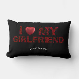 Ich Liebe meine Freundin Lendenkissen