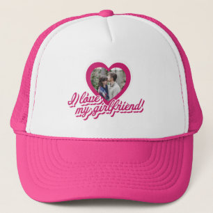 Ich Liebe Meine Freundin Personalisiertes Foto Truckerkappe