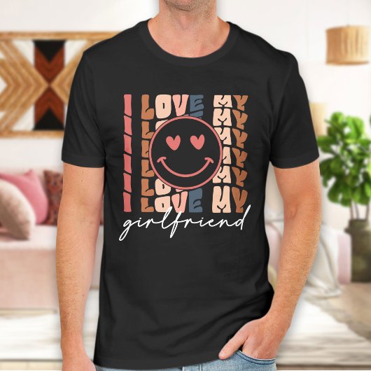 Ich Liebe meine Freundin, positiver T - Shirt