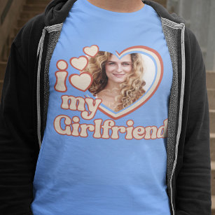 Ich Liebe meine Freundin Retro T-Shirt