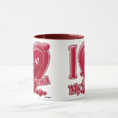 Ich Liebe Meine Freundin rot - Herz Tasse (Zentrum)
