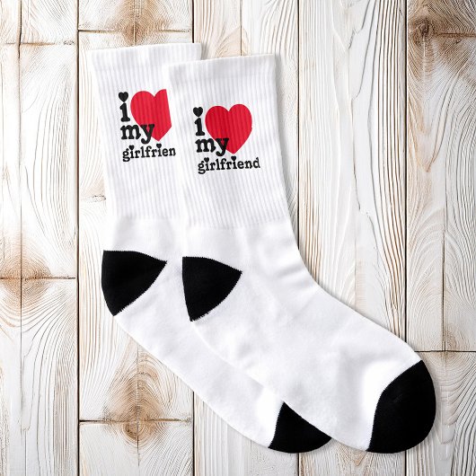 Ich Liebe meine Freundin Socken