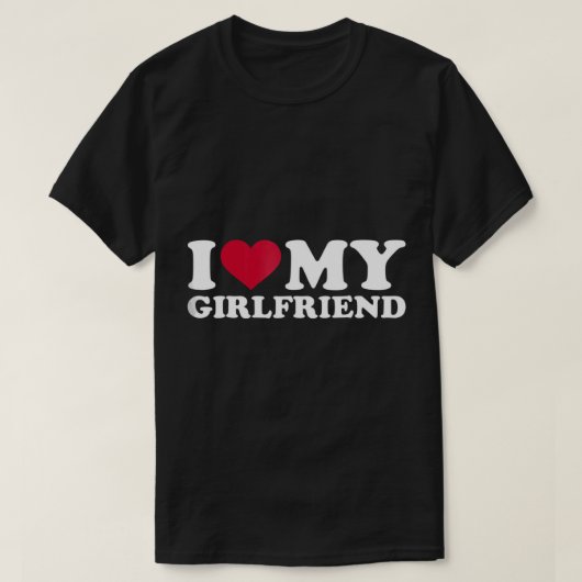 Ich Liebe meine Freundin T - Shirt (Design vorne)
