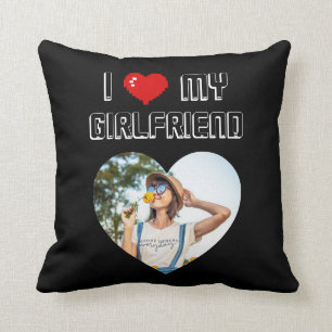 Ich Liebe meine Freundin Valentine's Day Geschenk Kissen