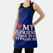 Ich Liebe meine Freundin Valentinstag Schürze (InSitu)