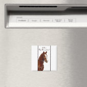 Ich Liebe, meine Gedanken! Pferd Magnet (In Situ (Geschirrspüler))