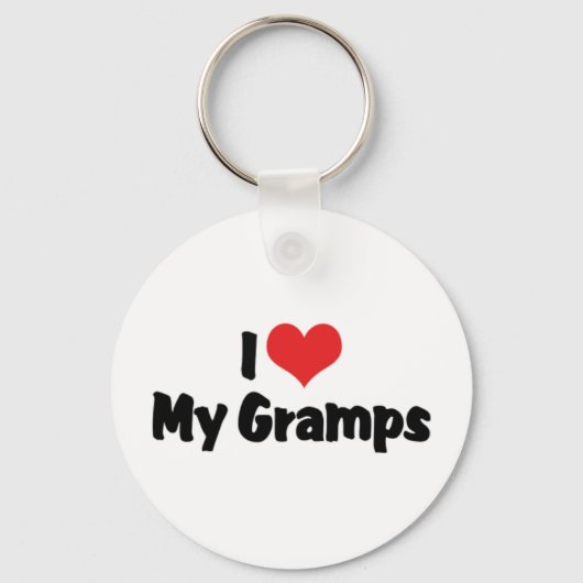 Ich Liebe meine Gramps Schlüsselanhänger (Vorderseite)