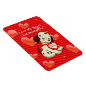 Ich Liebe meine Grandtochter... Valentine wünscht  Magnet (Rechte Seite)