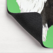 Ich Liebe meine Grenzkollie Mousepad (Ecke)